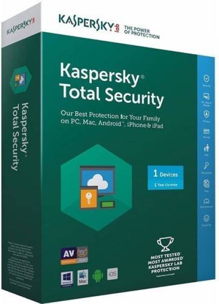 Kaspersky Total Security 1 User 1 Year (Renewal)