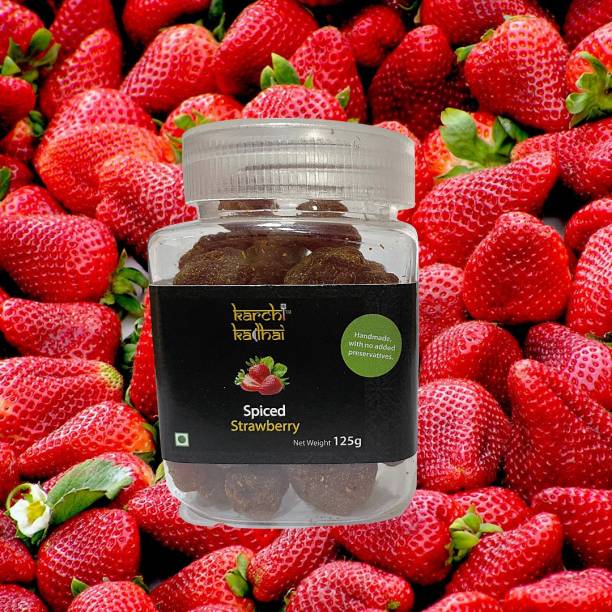 KARCHI KADHAI Masala Strawberry After Meal Pack of 1 (125 gm) Strawberries