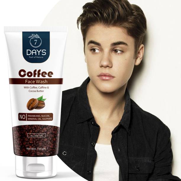 7 Days Blackhead Removal, Deep Cleansing & De-Tanning Coffee  Face Wash