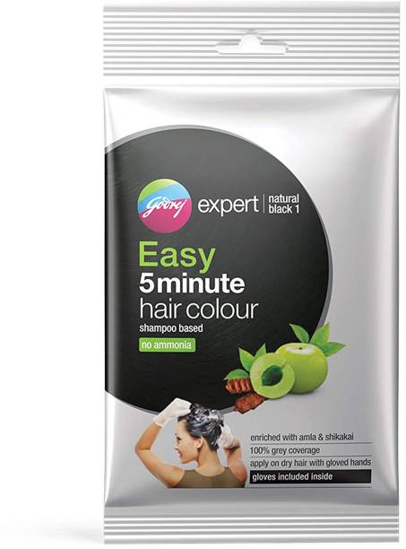 Godrej Expert Easy 5 Minute Hair Colour , Natural Black