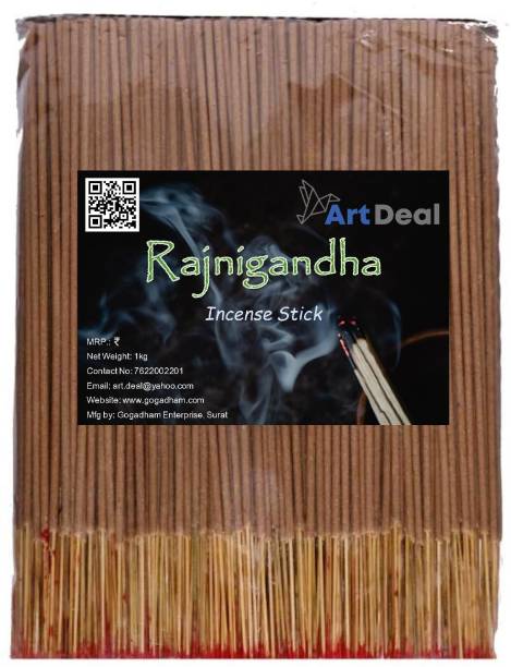 Art Deal Luxury Fragrance Tuberose - Rajnigandha Incense Sticks - 1kg Pack