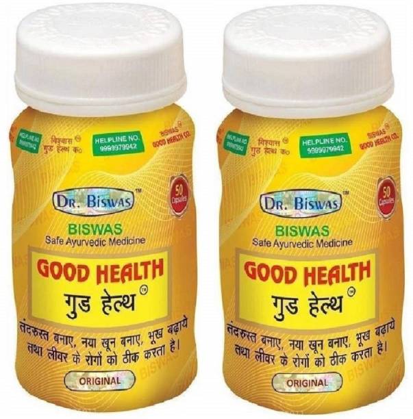 Dr. Biswas Good Health Ayurvedic Capsules for Weight Gain