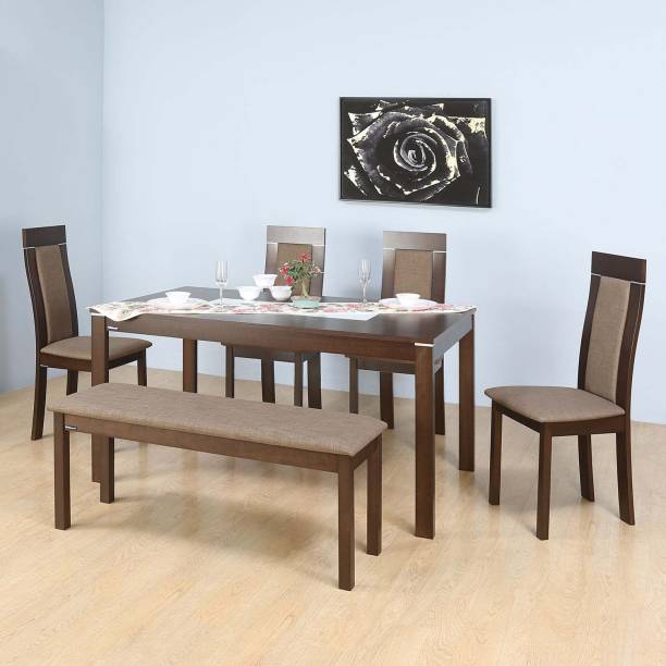 Nilkamal Engineered Wood 6 Seater Dining Set