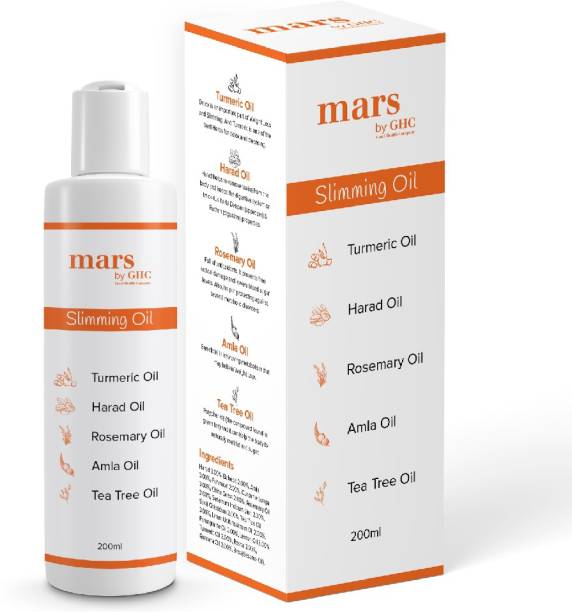 mars by GHC Anti Cellulite Slimming Oil for pregnancy stretch mark removal – Weight Loss – Belly Fat Burner - Skin Toning Oil For Stomach, Hips & Thigh for Women And Men
