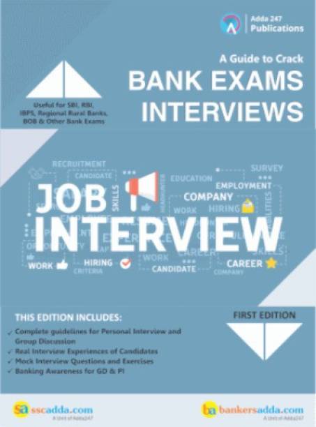 A Guide To Crack Bank Exams Interviews Book (English Printed Edition)