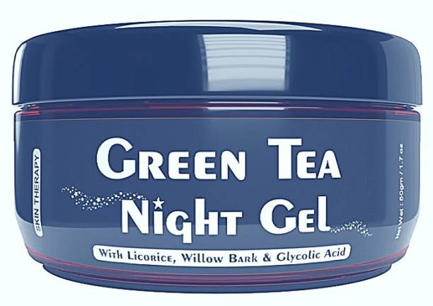 Manarya Organic Green Tea Under Eye Gel for Dark Circles, Puffy Eyes, Wrinkles & Removal