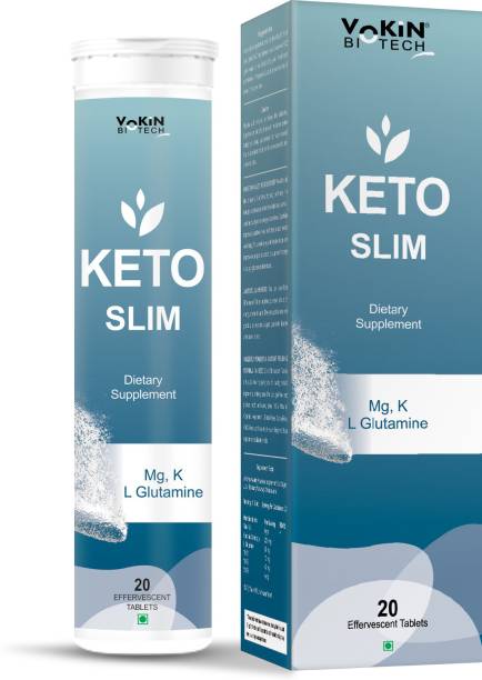 Vokin Biotech Keto Slim Tablets For Weight Loss Dietary Supplement Effervescent Water Soluble