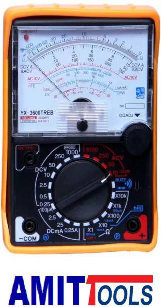 S Traders YX-3600TREB Electrical Testing Multitester Analog Multimeter
