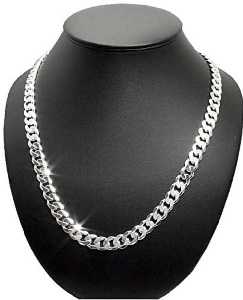 REVERSEA Silver Plated Stainless Steel Chain
