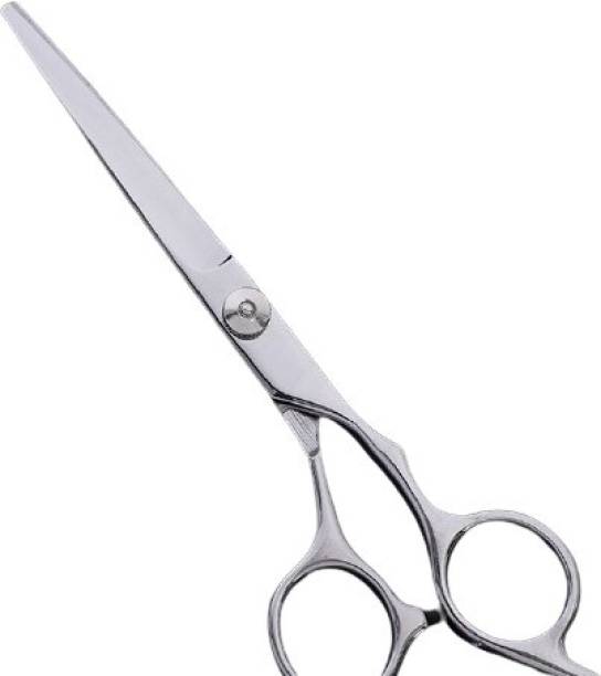 SYGA Barber Scissors Flat Cut Hair Cutting Scissors/Shears for Hair Women Men-Silver Scissors