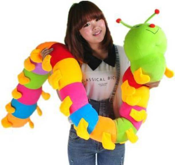 skyx Soft Plush Toy For Best Gift - (Caterpillar) Malti...