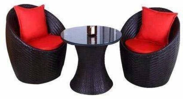 Spyder Home Decor Brown Metal Table & Chair Set