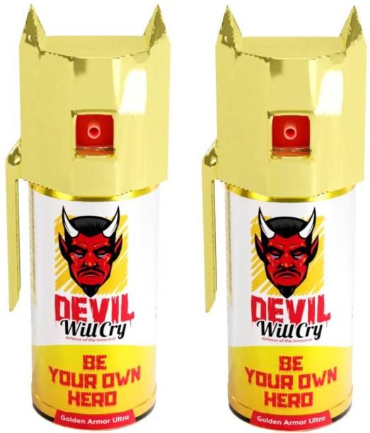 Devil Will Cry Golden Armor Ultra Pepper Fogger Spray