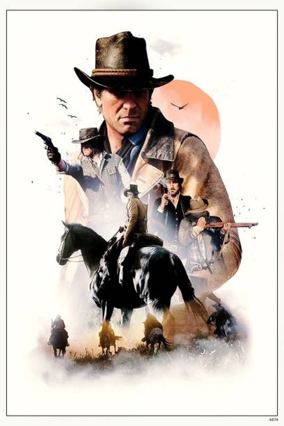 Red Dead Redemption - Video Game Matte Finish Poster Pa...