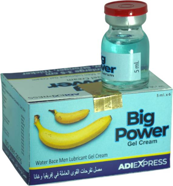 Adi Express Big Power Gel Cream, Water Bace Men Lubricant Gel Cream, Ayurvedic Gel Cream Lubricant