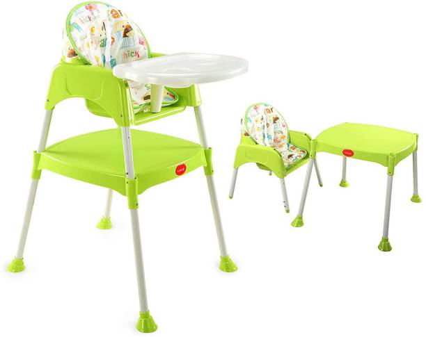 LuvLap 3 in 1 Convertible High Chair with 5 point Safety belts for 6 to 36 months baby,