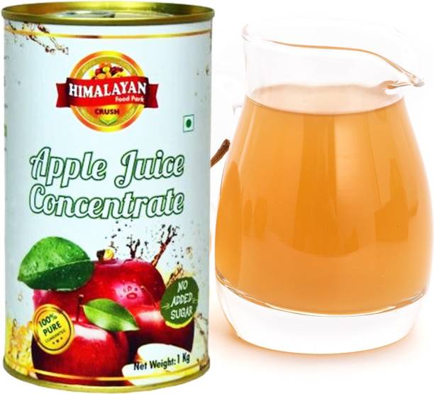 himalayan food park crush APPLE JUICE 100% PURE AND HEALTHY(1L)