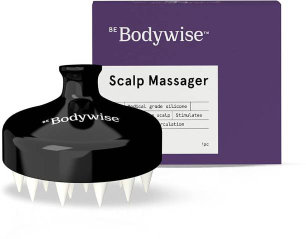 Bodywise Hair Scalp Massager | Head Shampoo Scrubber | Exfoliates & Stimulates Scalp