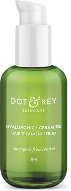 Dot & Key Hyaluronic + Ceramide Hair Treatment Serum | Hair Serum for Men & Women | 30ml