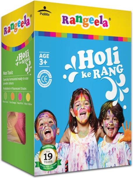 Rangeela Holi Color Powder Pack of 4