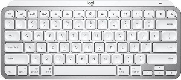 Logitech MX Keys Mini, Compact, Bluetooth, Backlit, USB-C, Metal Build- for MAC Wireless Multi-device Keyboard