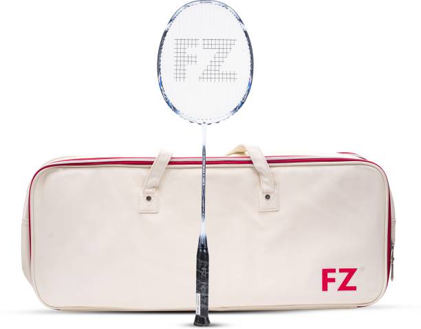FZ FORZA PRECISION 11000 M, MEDIUM STIFF White, Black Strung Badminton Racquet
