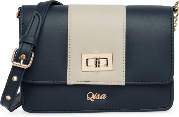 Qisa By Lavie Blue Sling Bag QLGM277040N2