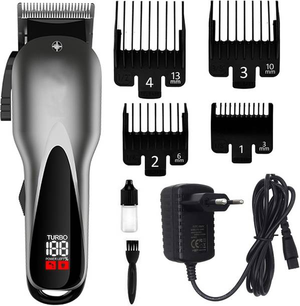 AZXC Universal New Edition Professional Rechargeable Cordless Hair Clipper Trimmer 120 min  Runtime 4 Length Settings