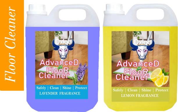 Oxloo |PACK OF 2|5L Each| Floor Cleaner Unique Formulated With Natural Fragrance of Lavender * Lemon