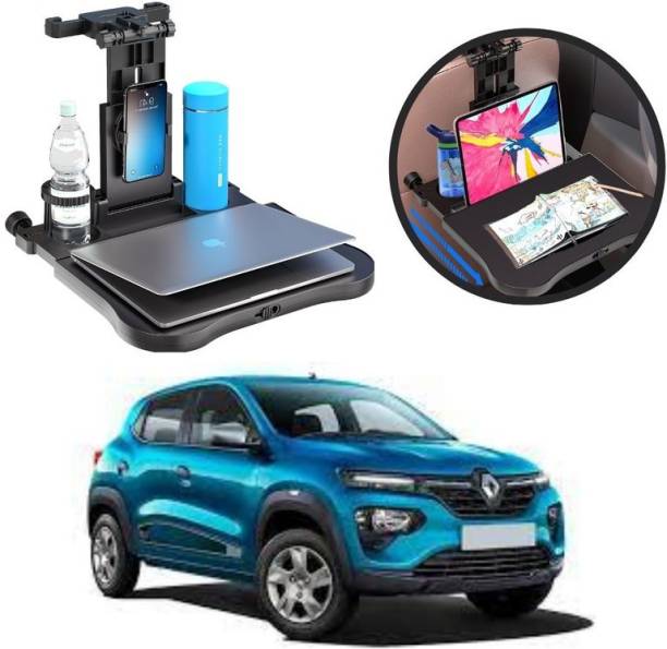 Oshotto Car Back Seat food Tray Table For RENAULT KWID Cup Holder Tray Table