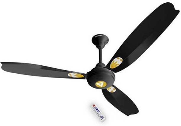 Superfan SUPER A1 CARBON 48" Energy Efficient BLDC Ceiling Fan - 5 Star Rated 1200 mm BLDC Motor with Remote 3 Blade Ceiling Fan