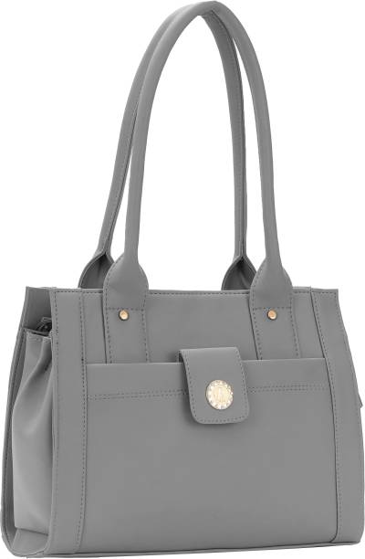 Women Silver Hand-held Bag Price in India
