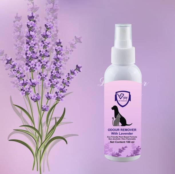 VJOY Pet Deo Spray For All Pets - Controls Odor,Daily Use, Lavender Fragrance Deodorizer