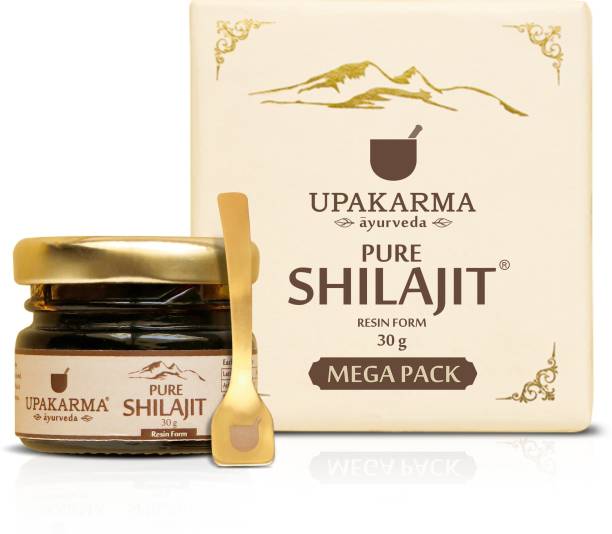 UPAKARMA Natural & Pure Ayurvedic Raw Shilajit Resin 30 Grams Pack of 1