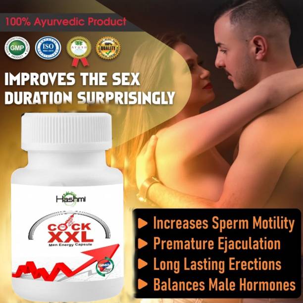 Hashmi Cock-Xxl-Capsule Helps to Enhance Strength, Power & Energy (Pack Of 20 Caps)