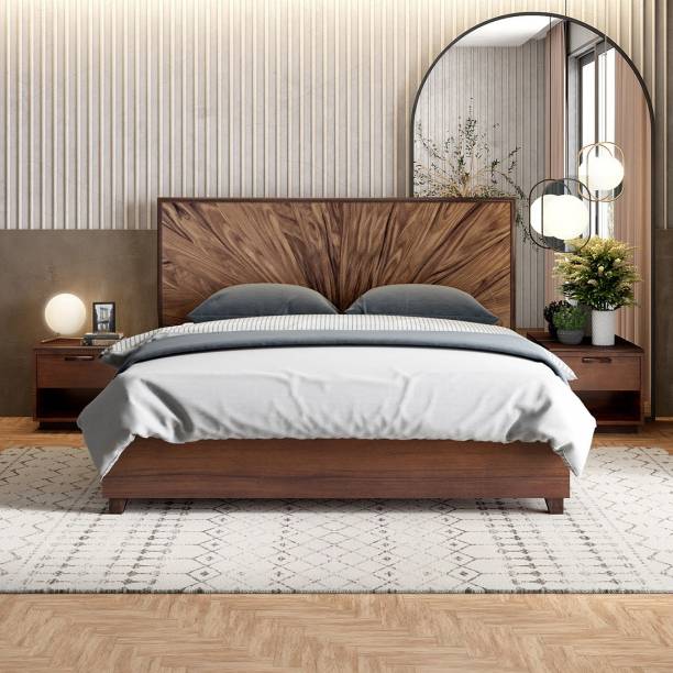 Durian Hamilton King Size Solid Wood King Hydraulic Bed