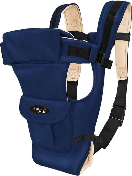 MOM'S PRIDE ® 4 in 1 Baby Carrier Ergonomic Baby Carry Bag - 0 to 2 Years (BH-Blue) Baby Carrier