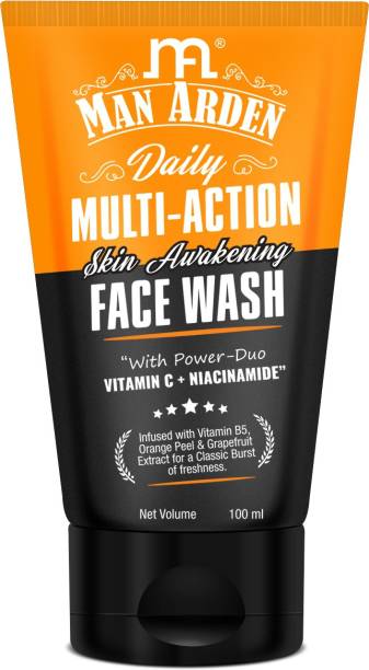 Man Arden Vitamin C Daily Multi-Action Skin Awakening & Brightenin Face Wash