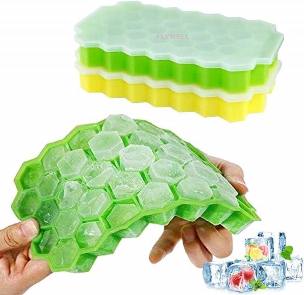 Flywell Multicolor Silicone Ice Cube Tray