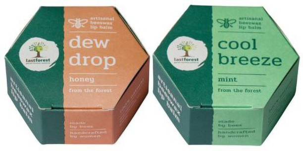 Last Forest Honey & Mint Beeswax Lip Balm Honey, Mint