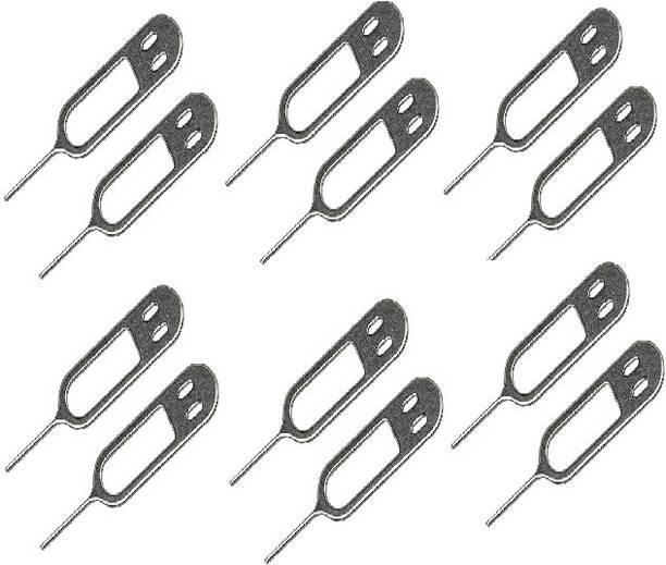 QWEEZER Sim Card Tray Remover Eject Pin Key Tools for Smart Phones - 12 Pices Sim Adapter