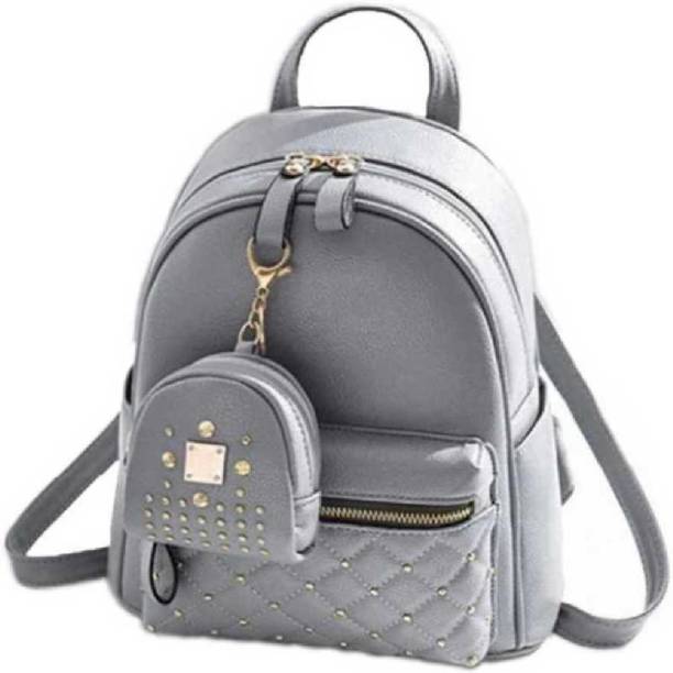 aks collection grey backpack1 7 L Backpack