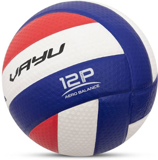 NIVIA VAYU-PU Microfiber Laminated Volleyball - Size: 5