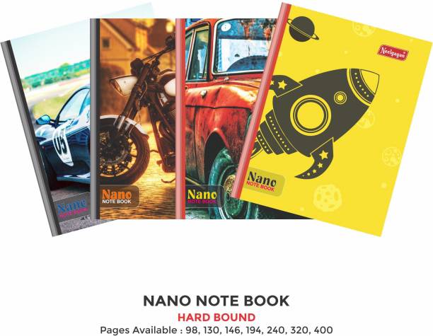 NEELGAGAN Nano Notebook (Type : Ruled With 240 Page) Regular Notebook (15.0cm x 19.0cm) (P-5) 240 Pages