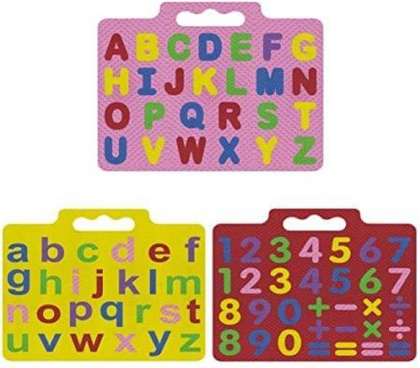 KIDIVO Eva Foam Capital-Small Alphabet and Numbers Learning Boards, Puzzle for Kids