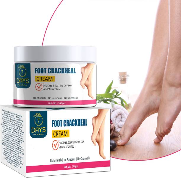 7 Days Natural foot cream for cracked heels