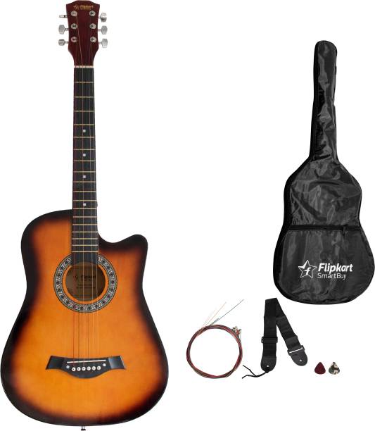 Flipkart SmartBuy RS - G38C 3TS Acoustic Guitar Linden Wood Linden Wood