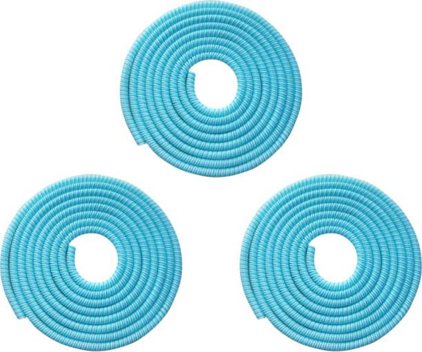 iTronix 1.4 Meters (Pack of 3 Pcs) Entire Charging Cable Spiral Cable Protector