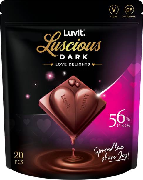 LuvIt Luscious Dark Love Delights Bars