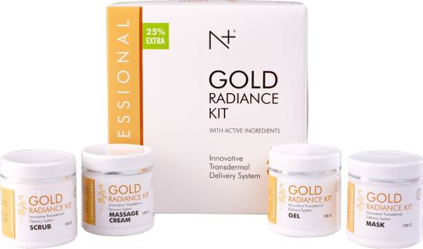 N PLUS Professional Gold Radiance Facial Kit for Man & Woman